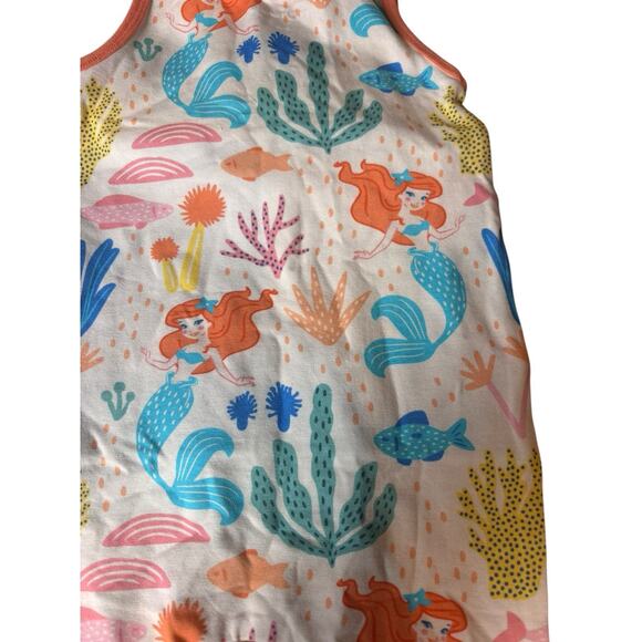 RAGS Little Mermaid Hooded Romper 3-6 Months Disney New With Tags - Picture 4 of 5